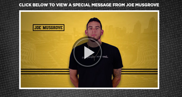 Click below to view a special message from Joe Musgrove.