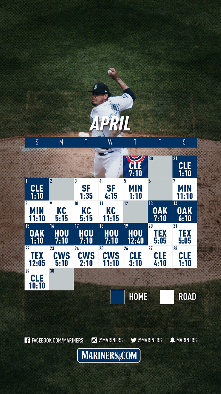Mariners Schedule Wallpapers Seattle Mariners