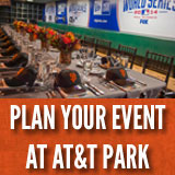Plan Your Event at AT&T Park