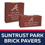 SunTrust Park Legacy Brick Pavers