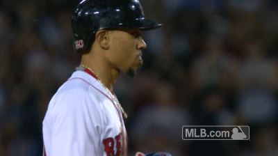 Mookie Betts salt bae